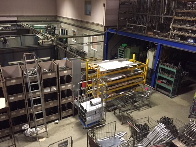 Energy efficient lighting upgrade in a manufacturing workshop